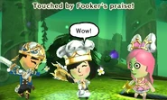 Mii touched by praise