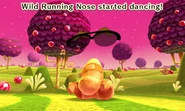 A dancing Wild Running Nose.