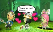 Kind Mii praising