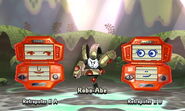 The Robo-"Traveler" in a high-level quest battle, alongside two Retroputer IIs.