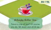 Bitingly Bitter Tea