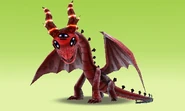 A Red Dragon as viewed in the Journal.