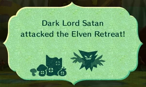 A retelling of the Dark Lord's attack on the Elven Retreat, according to the Youngest Fab Fairy.