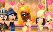 Protagonists Captivated by Princess