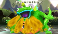 The "Traveler's Friend" Frog using Bad Breath