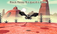 Black Harpy guard down