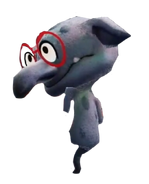 A Mage Goblin that was seen in one of the trailers for Miitopia for Switch.