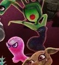 A Peach Jelly, along with an I, Medusa and a Goblin in a promotional image.