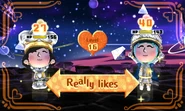 Really likes