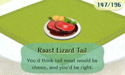 Roast Lizard Tail