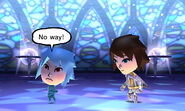 A Stubborn Mii during the Stubborn Personality Talk