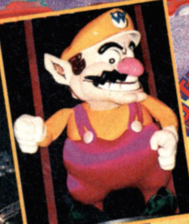 mario and wario puppets