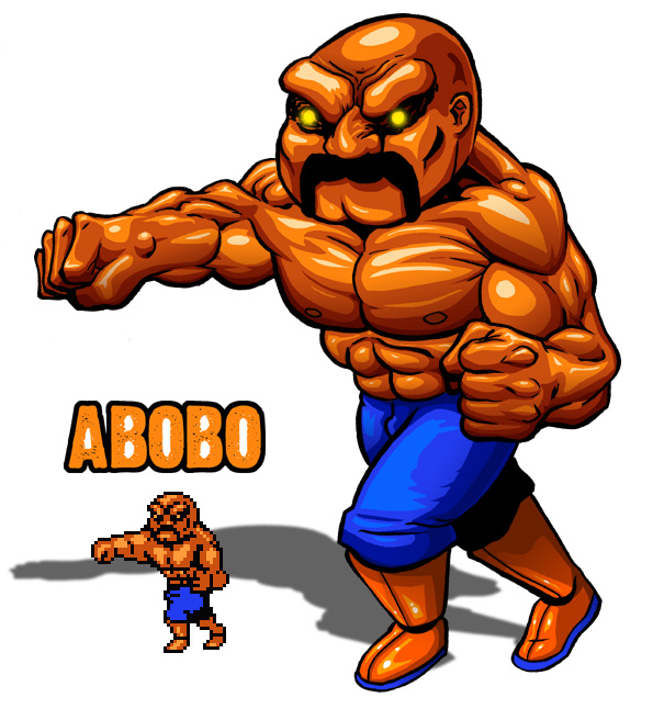 Art'in: Personagens sempre presentes # 7 - Abobo (Double Dragon)