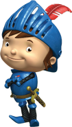 Mike crossing his arms