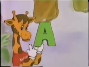 Geoffrey Giraffe: Animal Alphabet | Mikeyminizback Wiki | Fandom