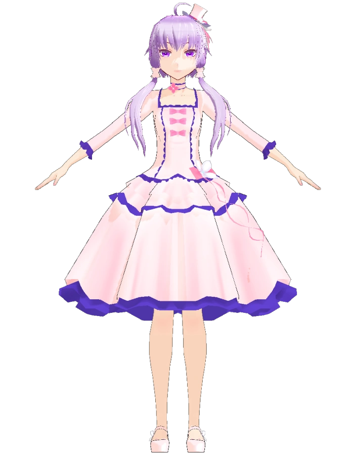 Yukari Yuzuki Gothic (Uri) | MikuMikuDance Wiki | Fandom