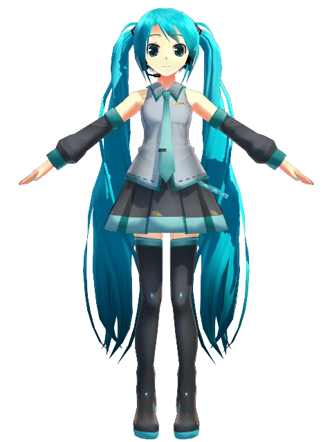 Miku Hatsune (Nanami) | MikuMikuDance Wiki | Fandom