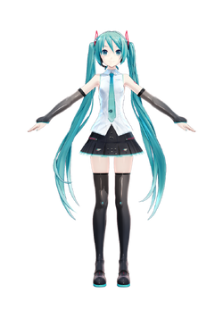 Miku Hatsune V4X (REMmaple) | MikuMikuDance Wiki | Fandom