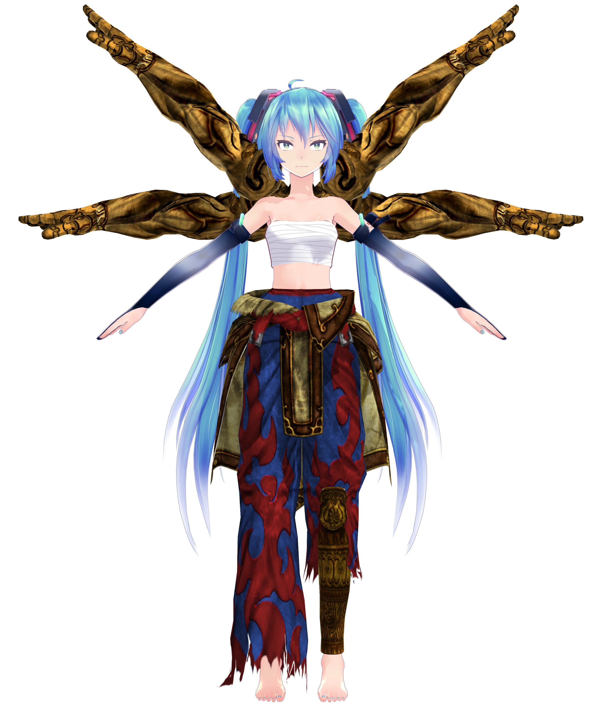 Miku Hatsune - Tda Asura's Wrath Edit (Tamakure-P
