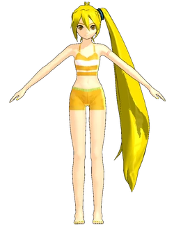 Neru Akita Swimwear (Redstone) | MikuMikuDance Wiki | Fandom