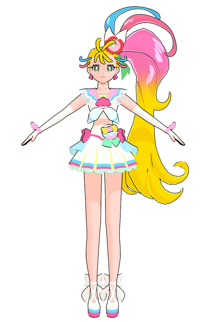 Cure Summer (MijumaruNr1) | MikuMikuDance Wiki | Fandom