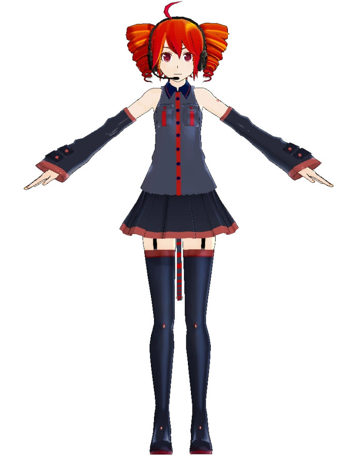 Teto Kasane (Zeze) | MikuMikuDance Wiki | Fandom