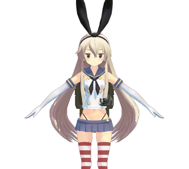 Shimakaze (onda) | MikuMikuDance Wiki | Fandom