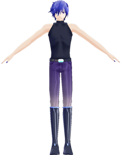 KAITO V3 (hzeo) | MikuMikuDance Wiki | Fandom