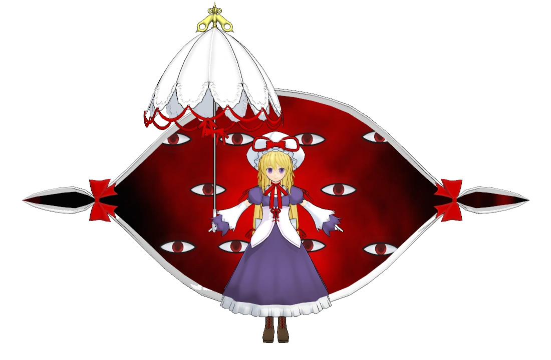 yukarin　角まるめ Yukari Yakumo (Zakoneko) | MikuMikuDance Wiki | Fandom