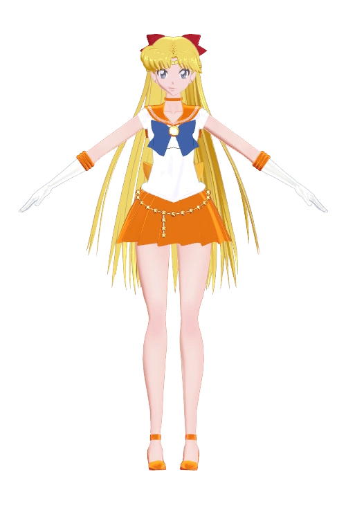 Sailor Venus Crystal (MMDKitsunefox) | MikuMikuDance Wiki