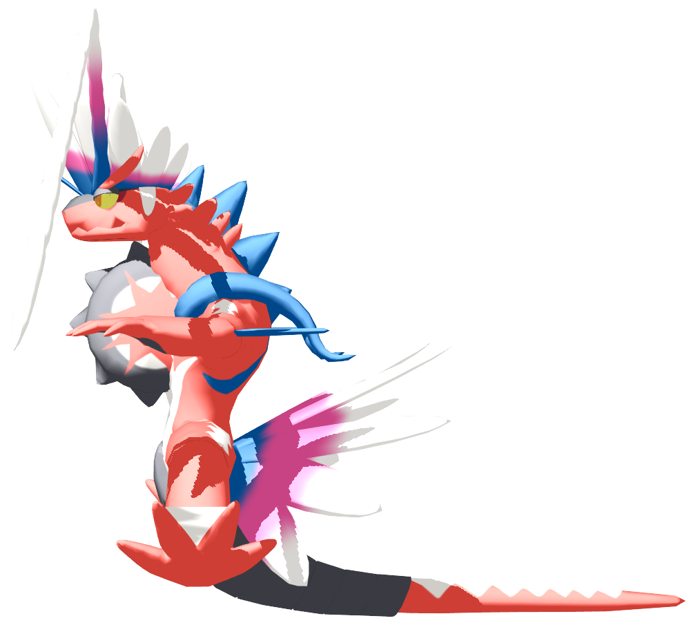 Koraidon 3D Model (FBX) - Pokemon Scarlet Violet by WingedZard64 on  DeviantArt