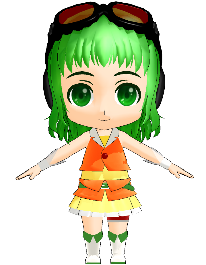 gumi Vocaloid - Gumi - 1/8 - Mamama Style, Whisper, Ver 1.1