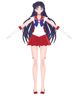 Sailor Mars Crystal (MMDKitsunefox) | MikuMikuDance Wiki | Fandom