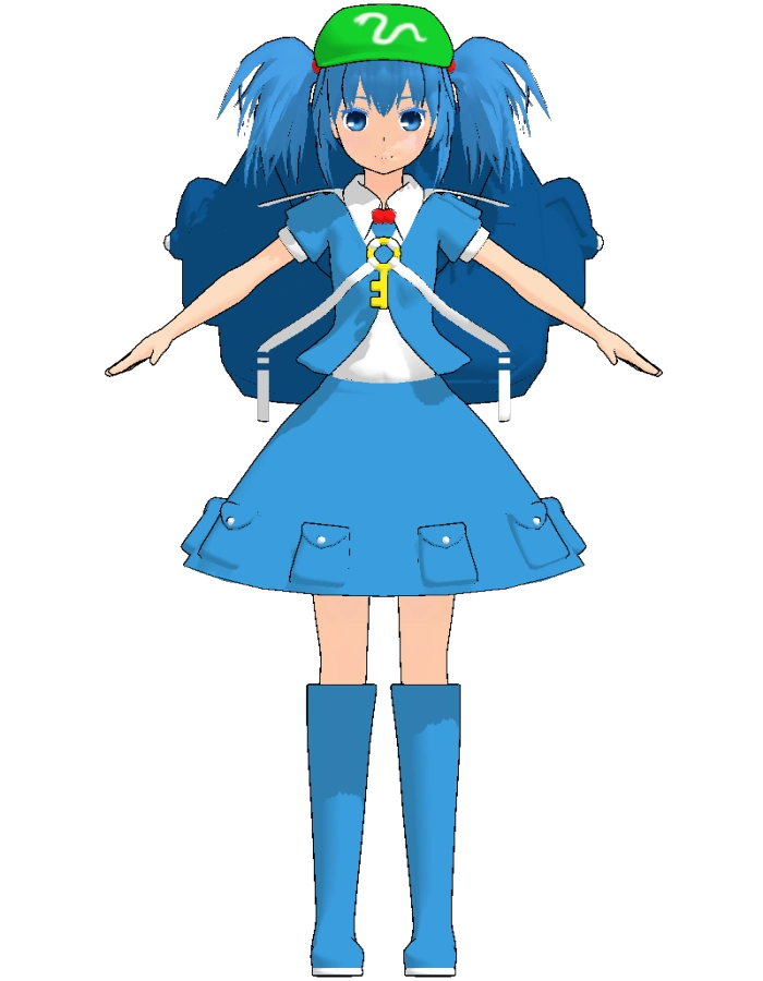Nitori Kawashiro (Ki) | MikuMikuDance Wiki | Fandom