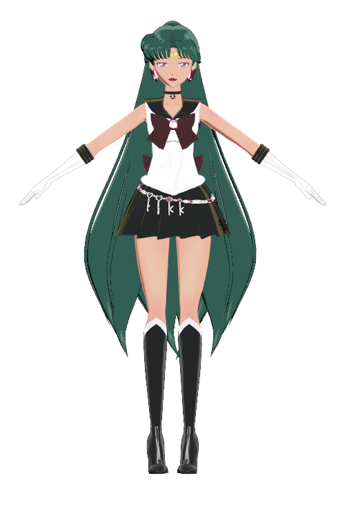 Sailor Pluto Crystal Mmdkitsunefox Mikumikudance Wiki Fandom