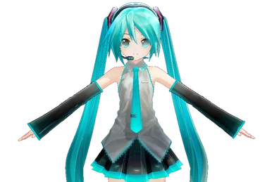 Miku Hatsune V3 (Dot) | MikuMikuDance Wiki | Fandom
