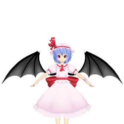MMD Touhou] DOWNLOAD- Remilia Scarlet by Kinishan on DeviantArt