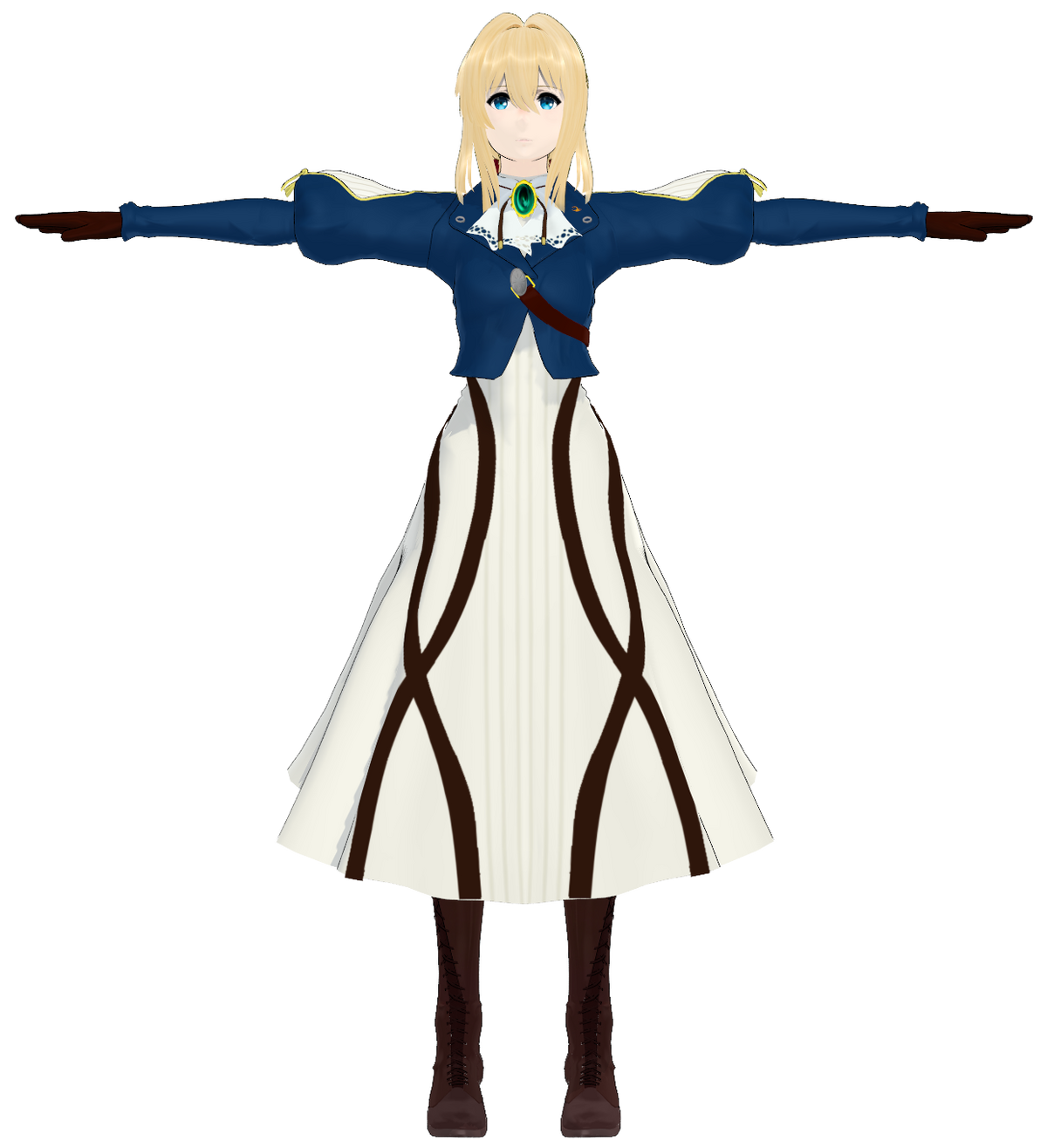 Violet Evergarden (Okuto) | MikuMikuDance Wiki | Fandom
