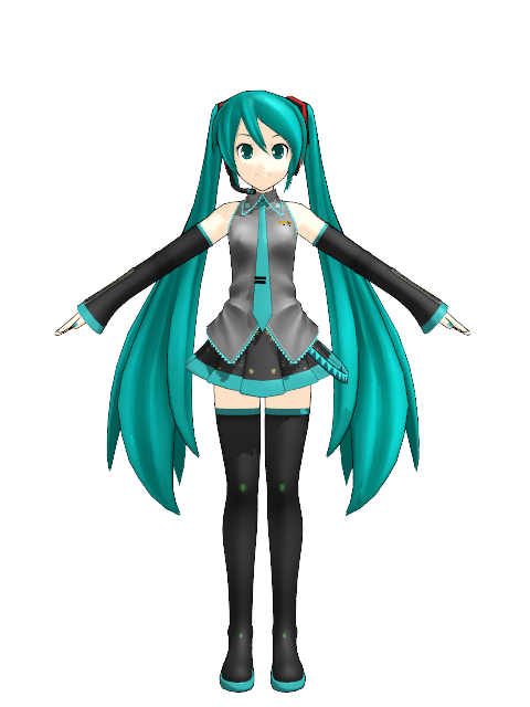 MoKu Studio VOCALOID 初音ミク Jack-o pose MoKu Studio - VOCALOID Hatsune Miku Jack-o pose - OrzGK