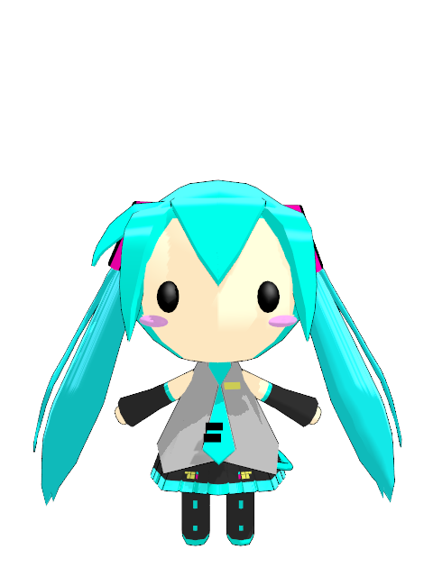 Miku Hatsune Chibi (Shioku-990) | MikuMikuDance Wiki | Fandom