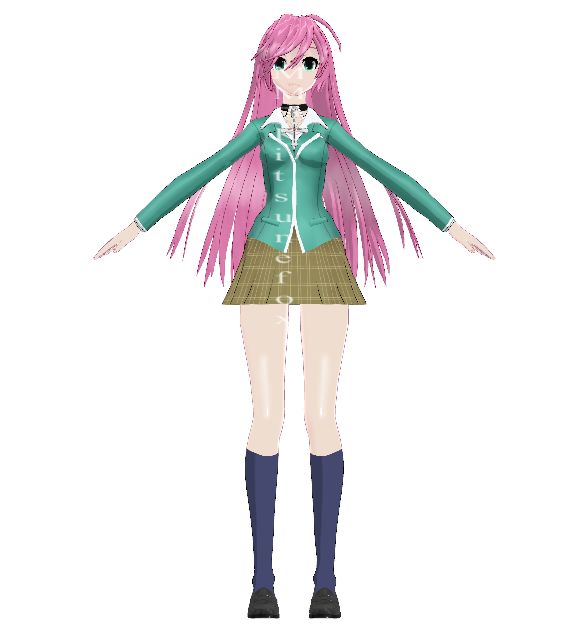 Moka Akashiya Mmdkitsunefox Mikumikudance Wiki Fandom