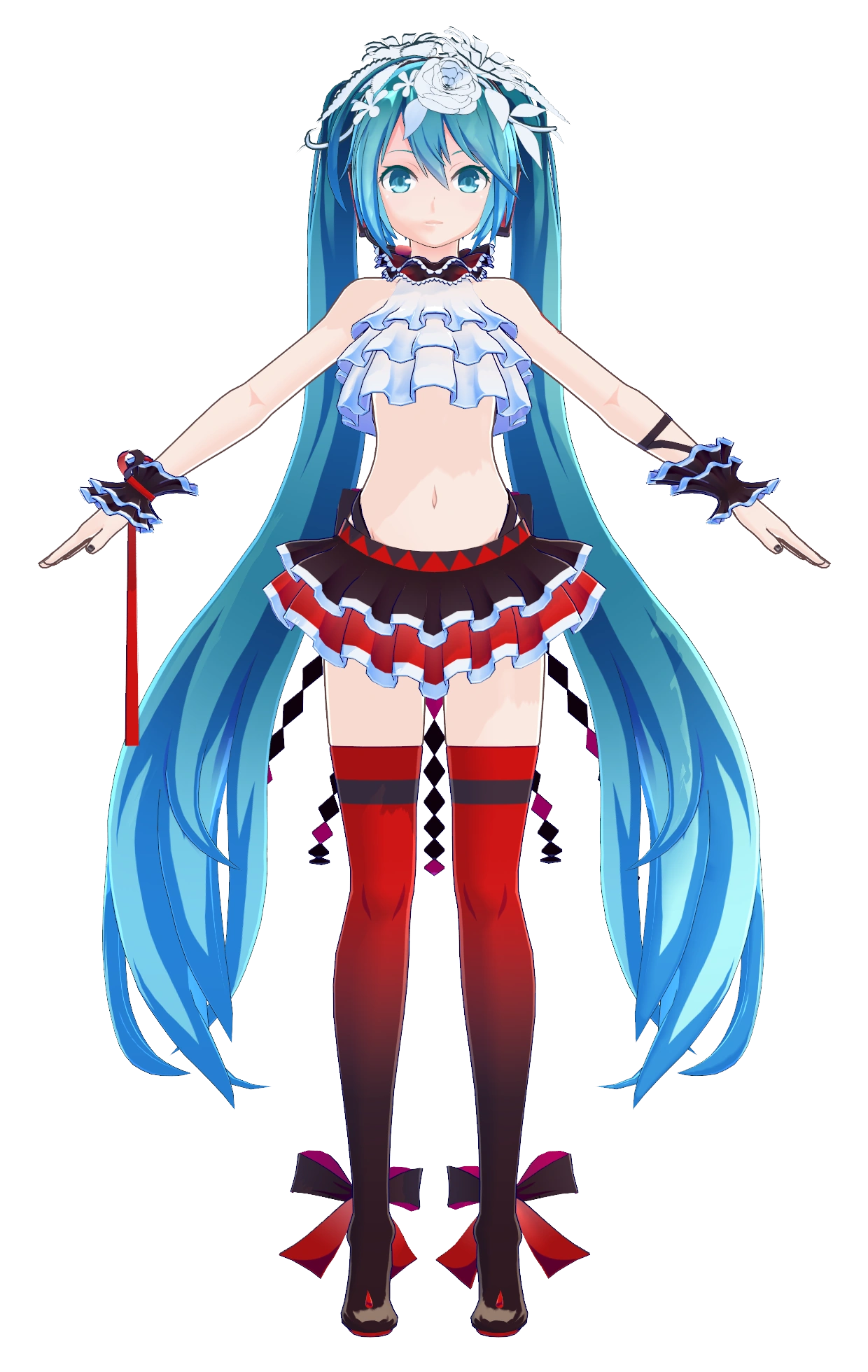 Miku Hatsune - breathe with you (Dot) | MikuMikuDance Wiki | Fandom