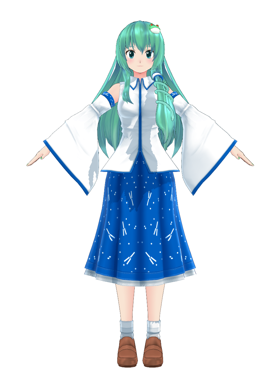 Sanae Kochiya Kanata Mikumikudance Wiki Fandom