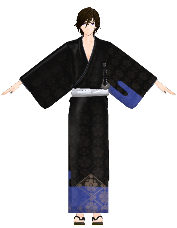 VY2 Kimono (hzeo) | MikuMikuDance Wiki | Fandom