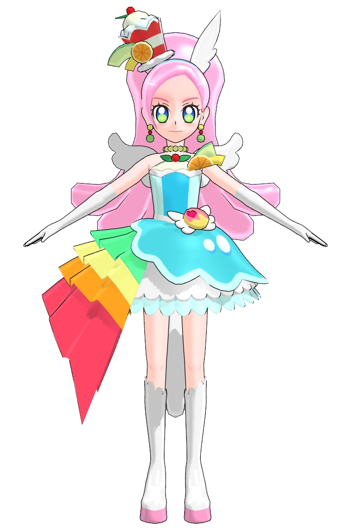 Cure Parfait Ykihp Mikumikudance Wiki Fandom