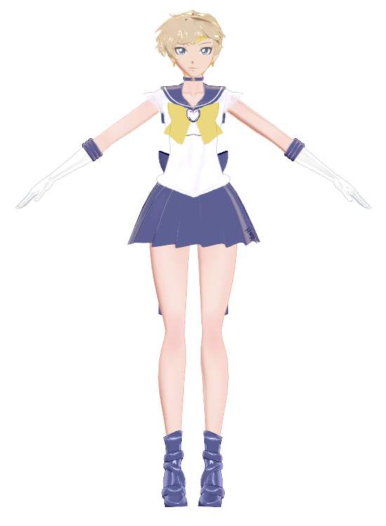 Sailor Uranus Crystal (MMDKitsunefox) | MikuMikuDance Wiki
