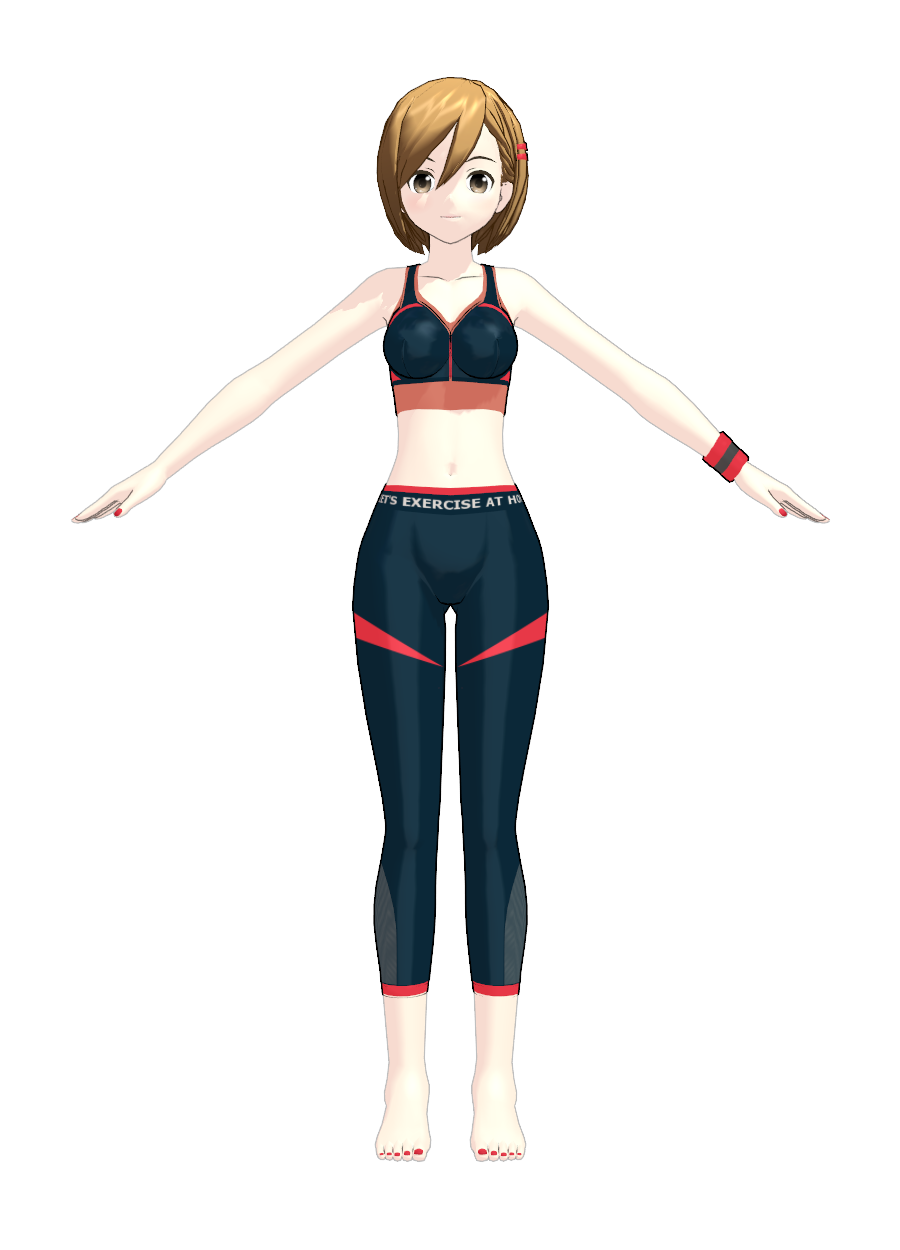 MEIKO V3 Exercise Wear (Masisi) | MikuMikuDance Wiki | Fandom