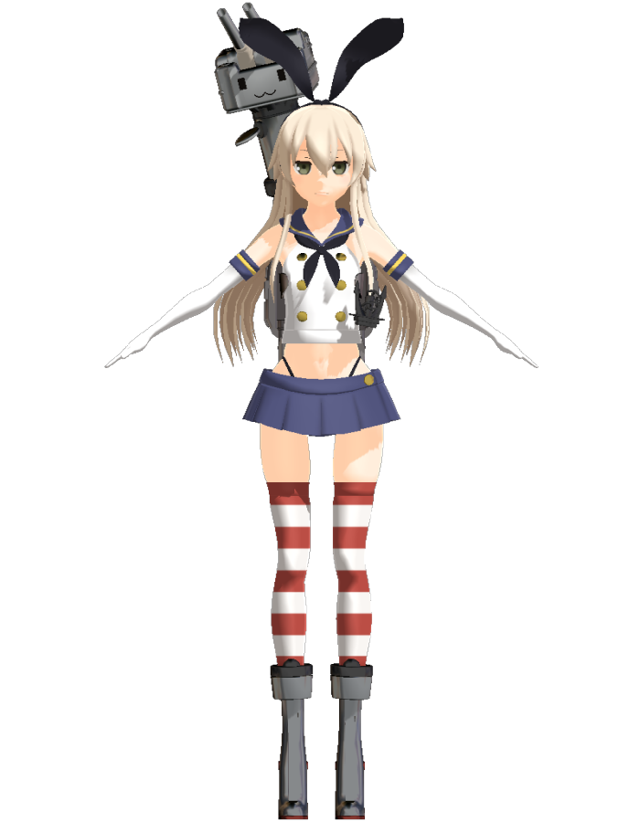Shimakaze (Tsumidango) | MikuMikuDance Wiki | Fandom