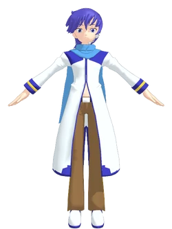 KAITO PMX (M2) | MikuMikuDance Wiki | Fandom