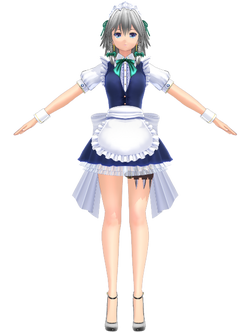 Sakuya Izayoi (Arlvit) | MikuMikuDance Wiki | Fandom